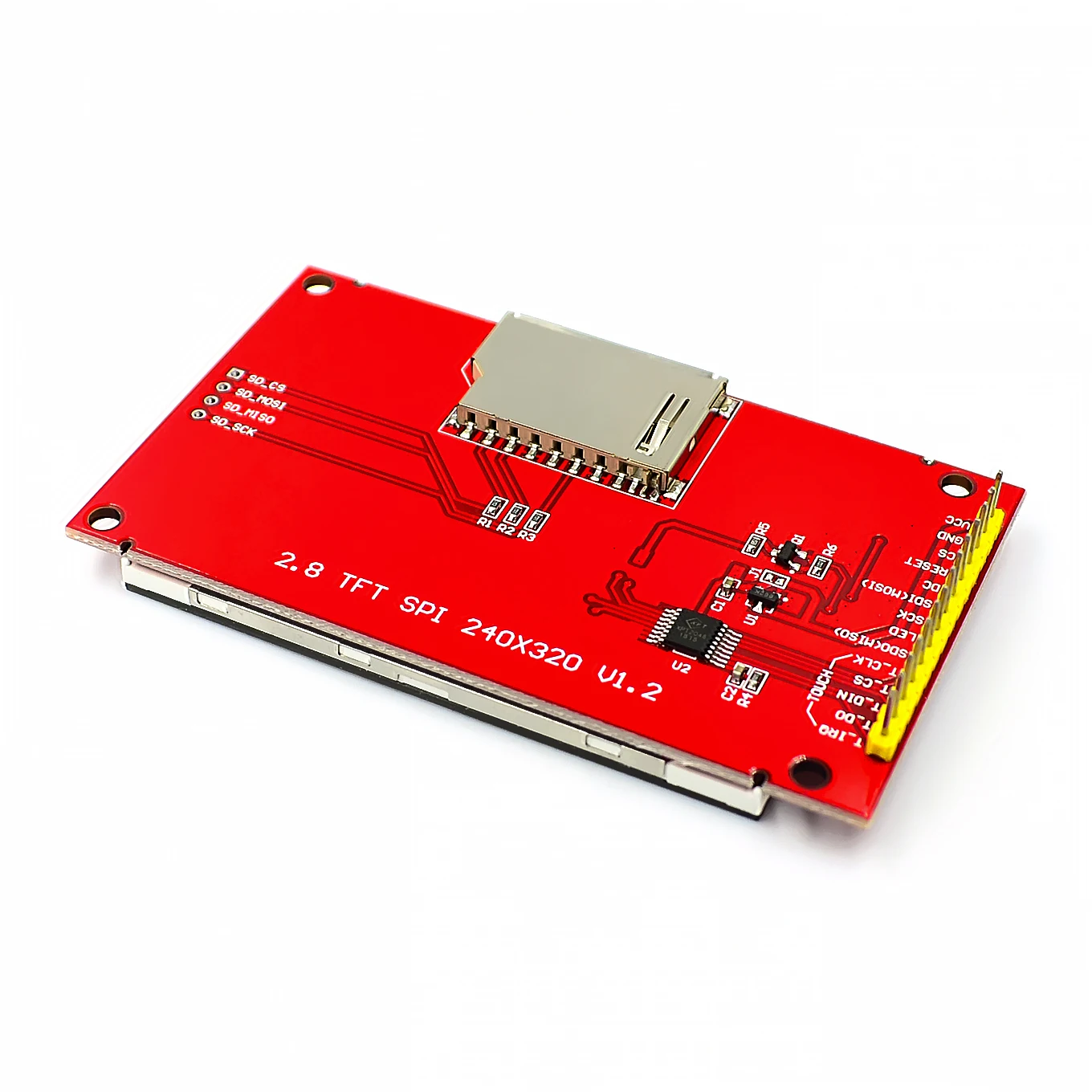 240x320 2," SPI TFT lcd Сенсорная панель модуль последовательного порта с PBC ILI9341 2,8 дюймов SPI серийный Белый светодиодный дисплей с стилусом