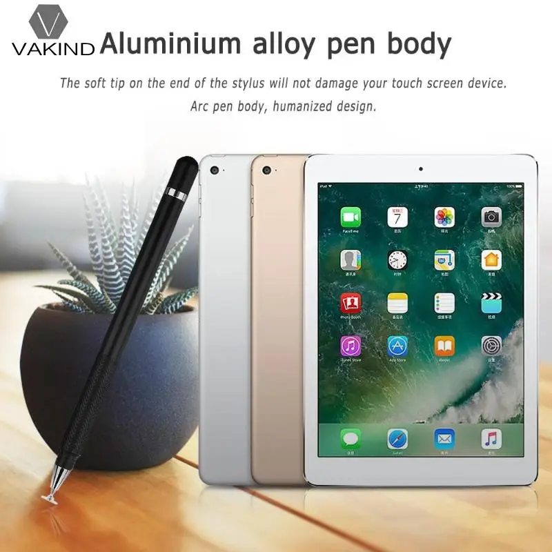 Обычный емкостный стилус для сенсорного экрана и планшета iPhone iPad смартфона