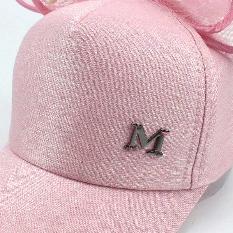 Новое поступление 2019 Весенние шапки для девочек шапка с жемчужным Кружевом и