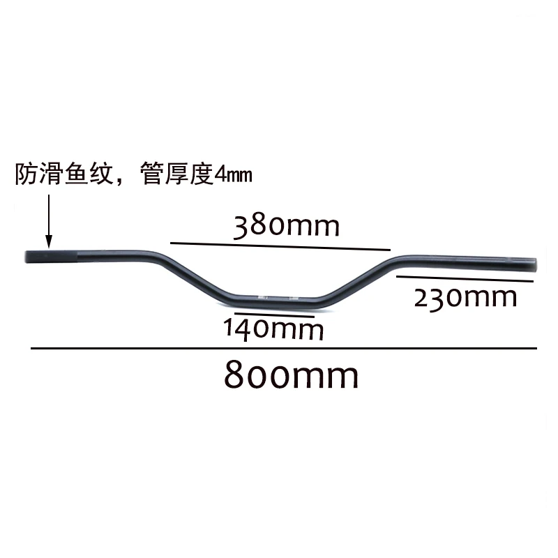 Универсальный алюминиевый руль для мотоцикла 7/8 &quot22 мм ручка Honda Yamaha Suzuki Kawasaki Touring