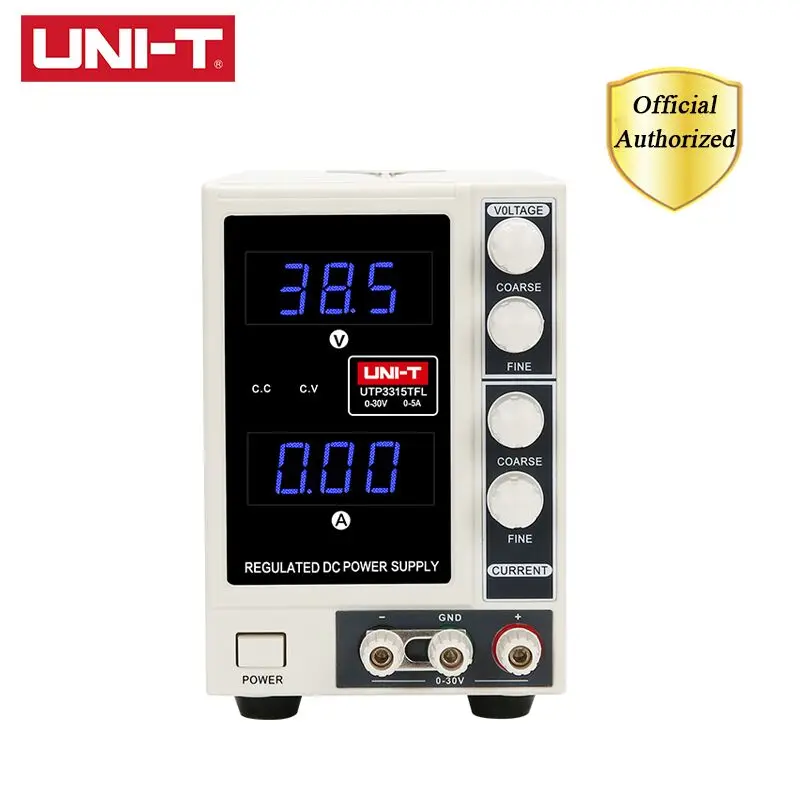 UNI-T UTP3315TFL DC источник питания одноканальный 3 цифры дисплей Напряжение ограничение тока выход 30 в 5A источник питания