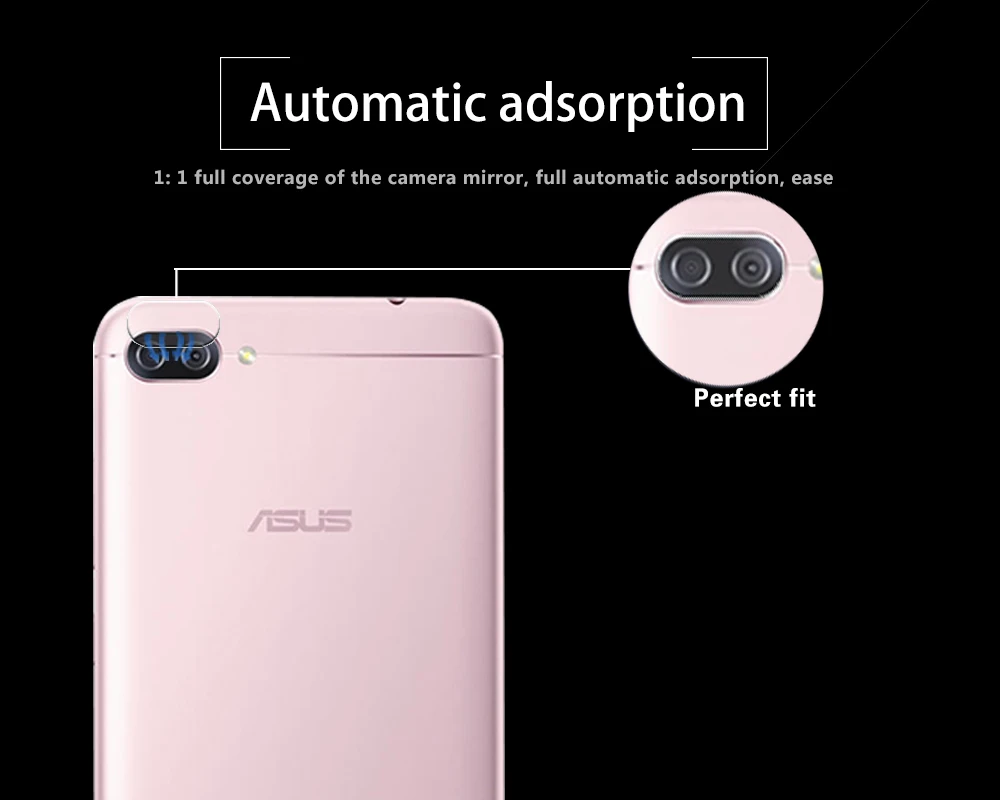 Ультратонкая Защитная пленка для задней камеры из закаленного стекла Asus Zenfone 4 Max