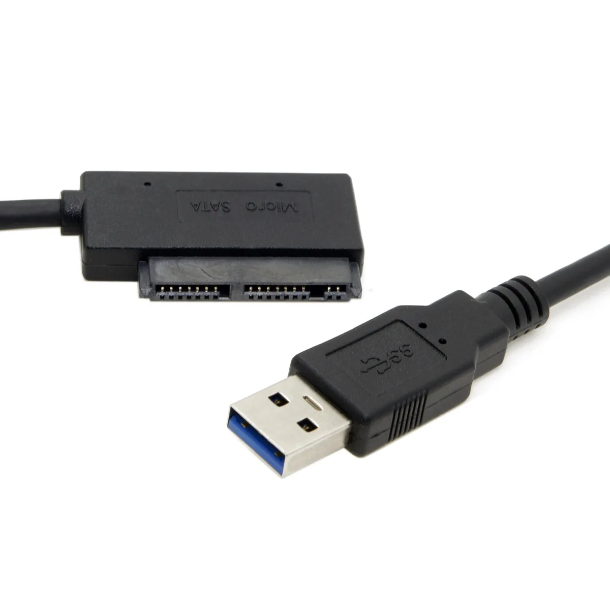 CY Micro SATA 7 + 9 16 Pin 1 8 &quot90 градусов угловой драйвер жесткого диска SSD адаптер к USB 3 0