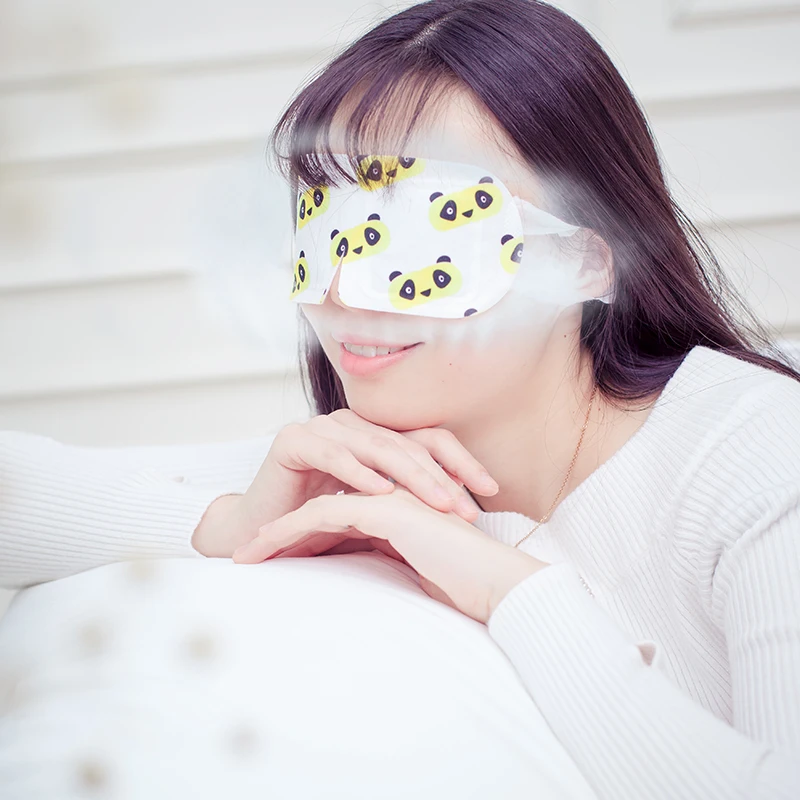 Брендовая 1 сумка жасминовая Антивозрастная Паровая маска для глаз забота о