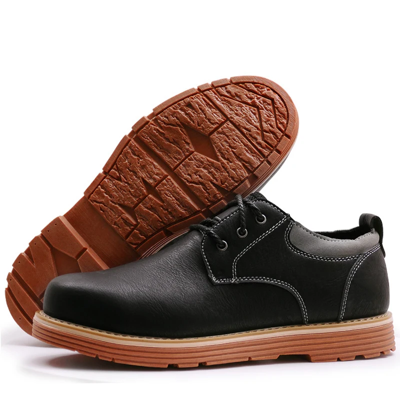 Защитная обувь Мужская со стальным носком противоскользящие повседневные