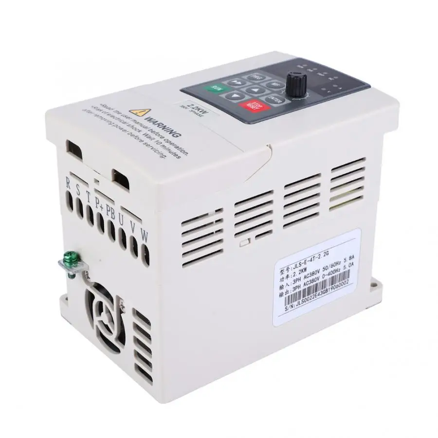 2.2KW преобразователь частоты 380V 3 фазовый Вход Выход частотно регулируемый привод