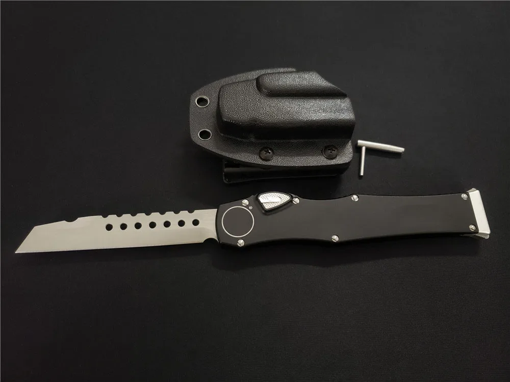 Gryan Store MiRo ножи с фиксированным лезвием Elmax лезвие с T-6061 ручкой для выживания на открытом воздухе тактический походный карманный нож инструменты для повседневного использования - Color: Black