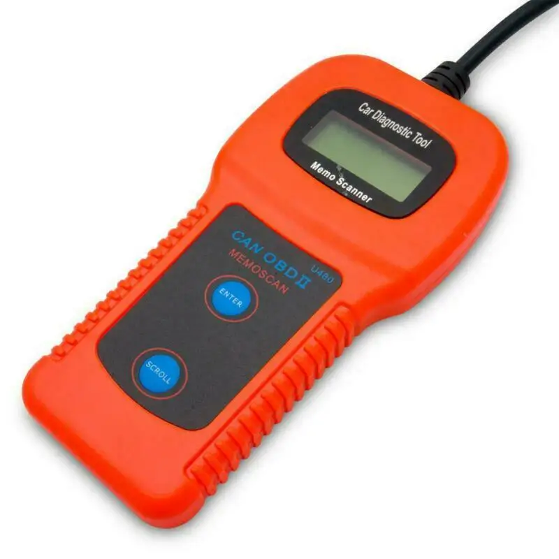 Новый U480 работает на всех 1996 OBD2 OBDII CAN BUS Code Reader сканер двигателя автомобильный