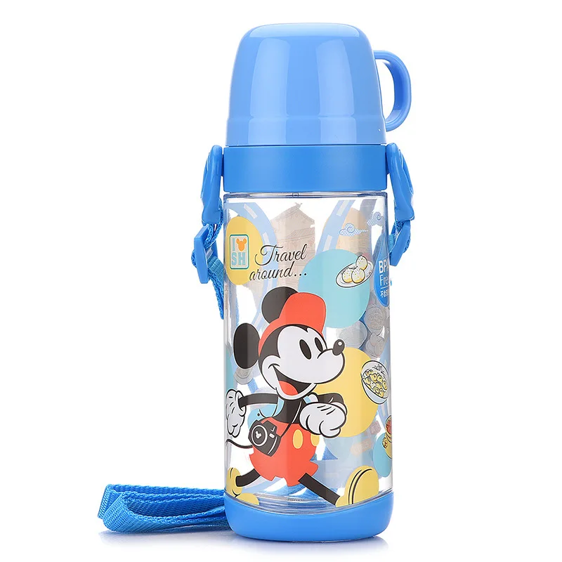 550 мл disney Микки Маус талреп бутылка детский портативный водонагреватель студенческий открытый мультфильм чашка мальчик девочка напиток чашка - Цвет: 3