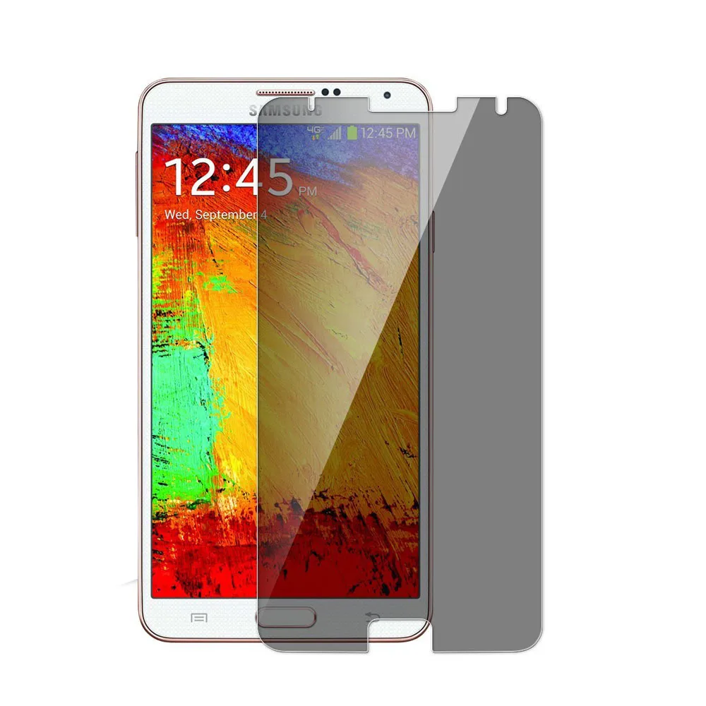 Защитная пленка для Samsung galaxy note 3 n9000 s4 active i9295 Antispy экрана с защитой от глядя