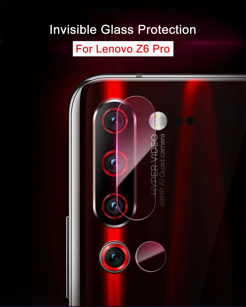 2 шт. Защитная пленка для камеры lenovo Z6 Pro закаленное стекло задняя защита для объектива камеры стекло для lenovo Z6 про-объектив стеклянная пленка
