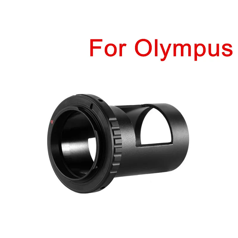 For Olympus Зрительная труба крепление рукав сплав T2 адаптер+ M42 бренд SLR/DSLR камера адаптер кольцо для зрительной области фотографии - Цвет: For Olympus