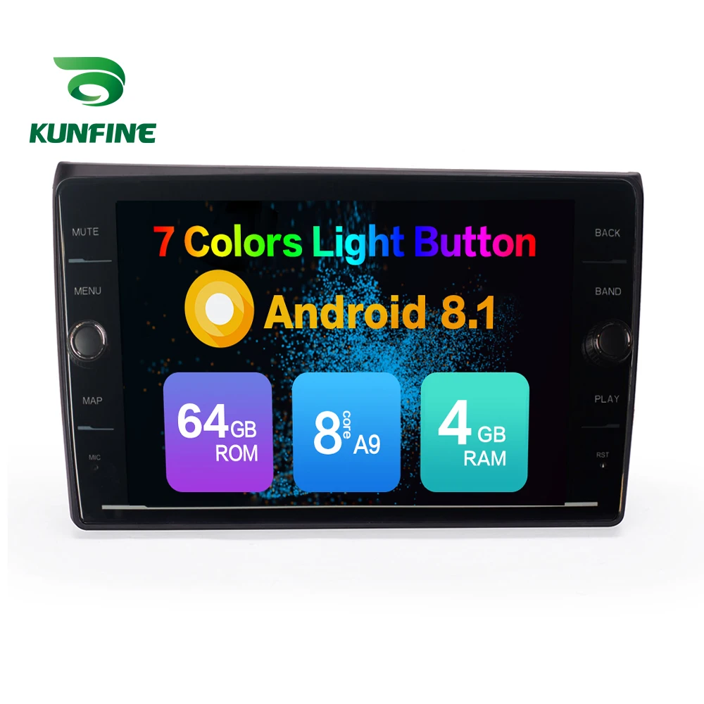 Восьмиядерный 4 Гб ОЗУ 64 ПЗУ Android 8 1 автомобильный DVD GPS плеер Deckless стерео для Hyundai