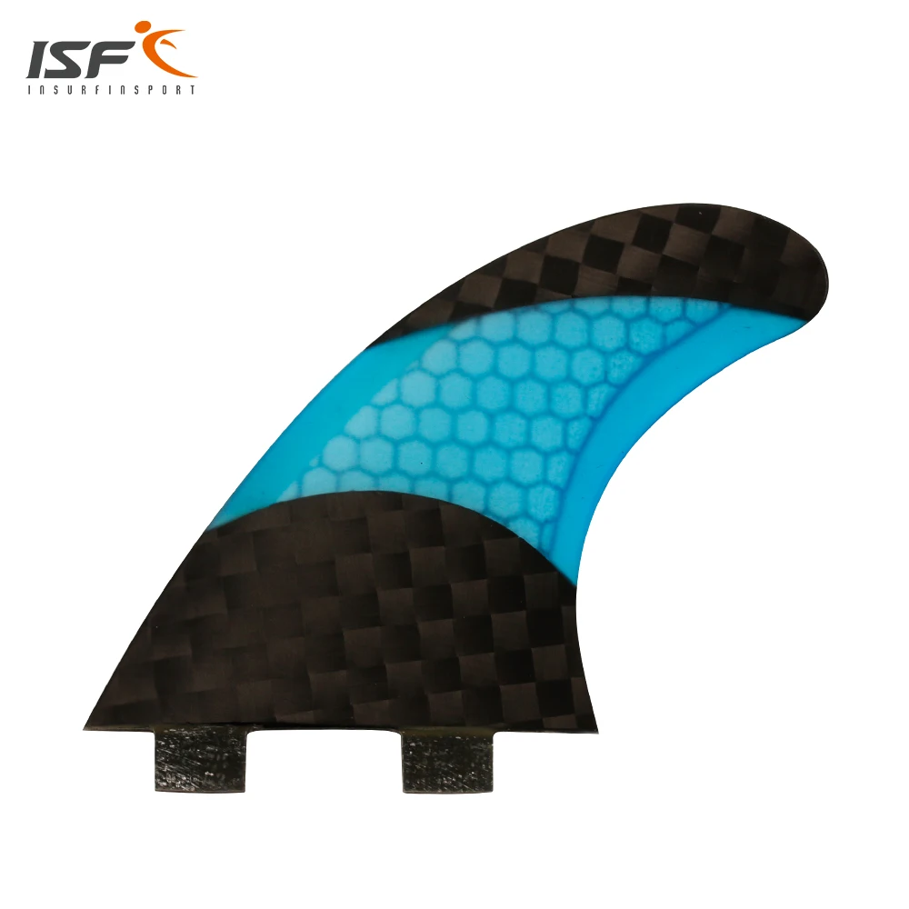 ISF Новый дизайн сетки углеродное волокно соты ФТС серфинга плавники quilhas FCS thruster