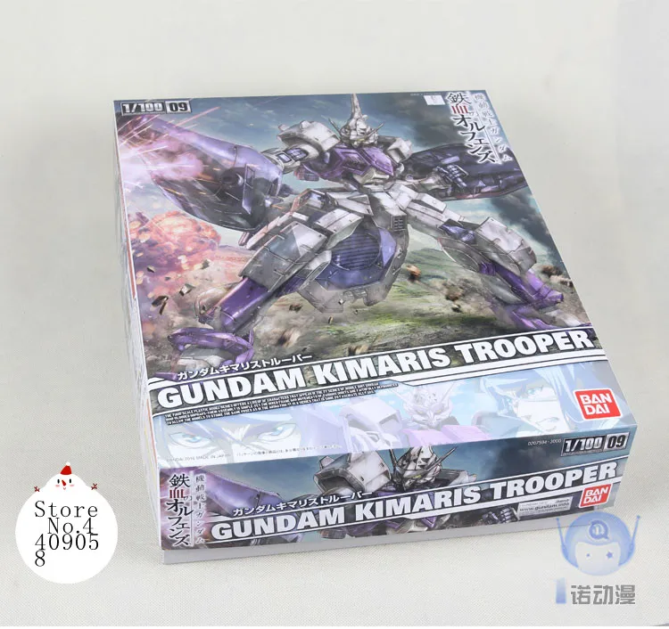 07594 ТВ 09 1/100 мобильный костюм с принтом «Железный-кровей сирот kimaris Trooper кентавра конной Bandai экшн-фигурка Gundam giocattolo модель