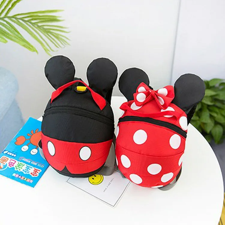 Весенняя Новинка рюкзак с милым мультяшным принтом Диснея Детская сумка через