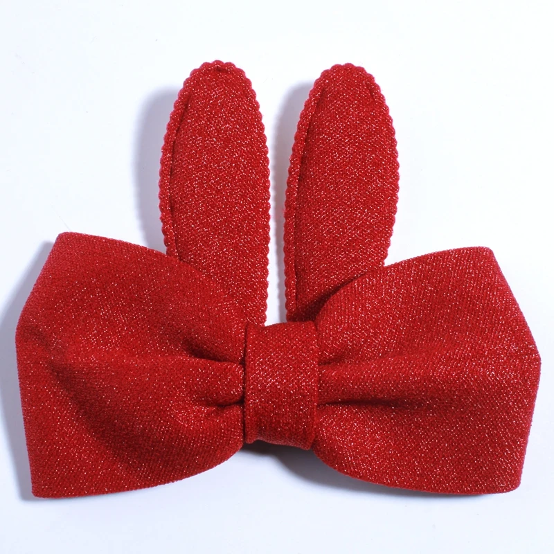 5 шт. 10 см модные кроличьи ушки в форме бантов для волос девочек ободки бант