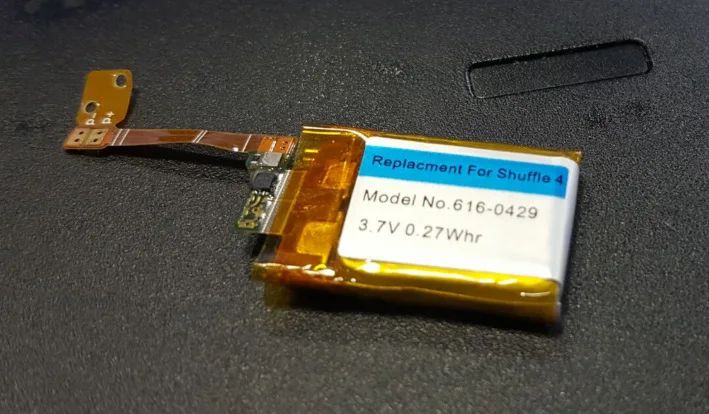 ISUN 616 0429 0.19Whr Аккумулятор для ipod ForShuffle 4rd 5rd 6rd поколения 4 5 6 аккумулятор с