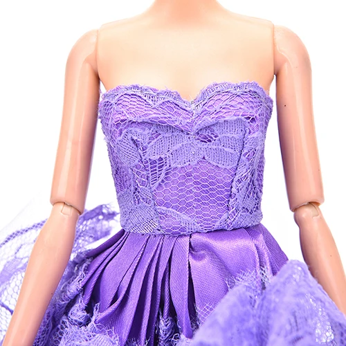 Элегантная летняя одежда платье для кукол ручная работа свадебное принцессы