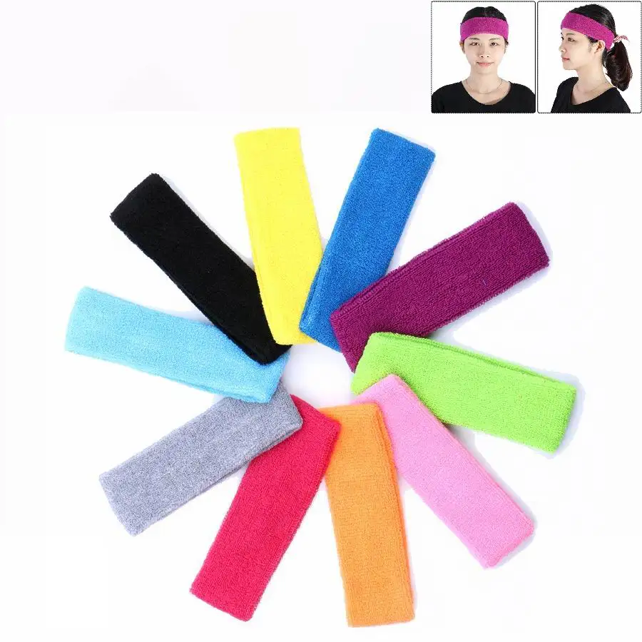 Женская лента для волос йоги спортивная повязка унисекс растягивающаяся занятий