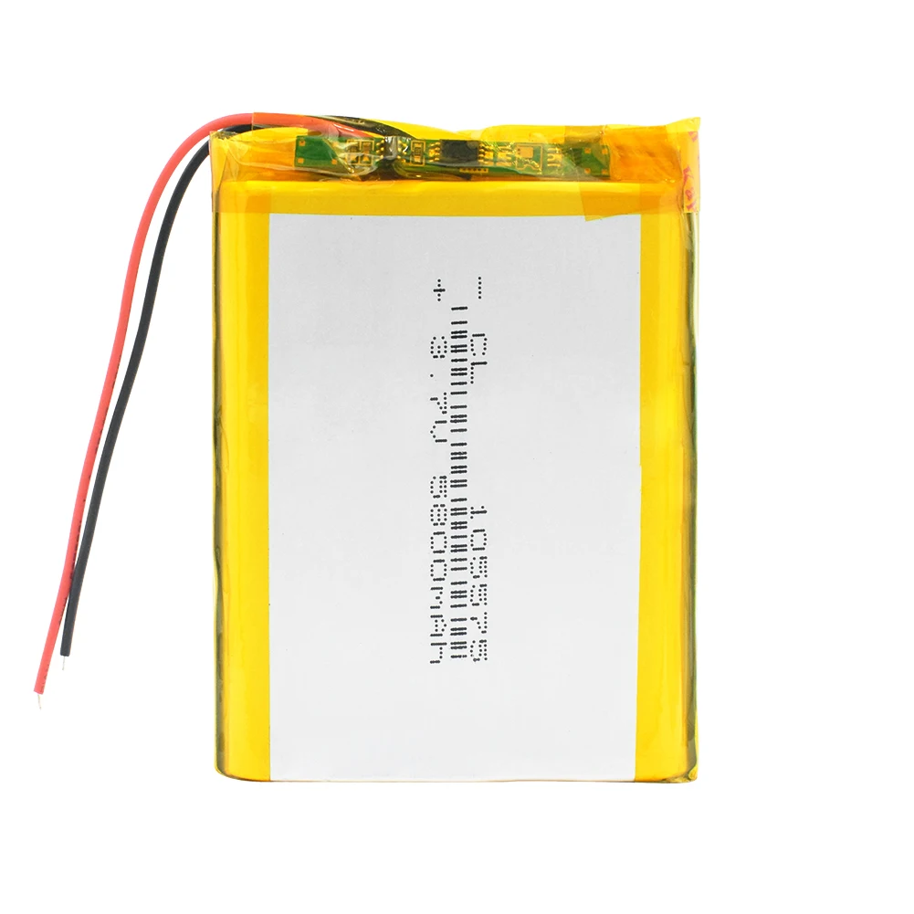 1/2/4 шт 3 7 V 6000mAh литий полимерный аккумулятор Батарея 906090 планшетный ПК MID gps
