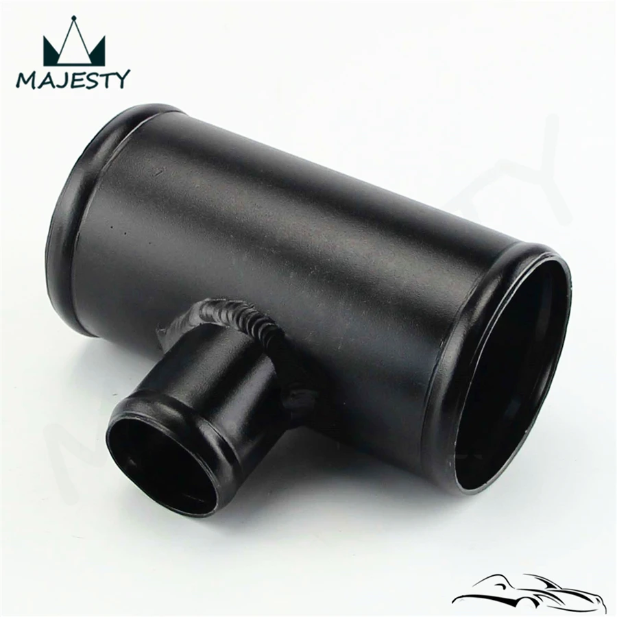 2 5 &quotT Pipe алюминиевые трубы 63 мм T кусок формы для 35 OD черный| |