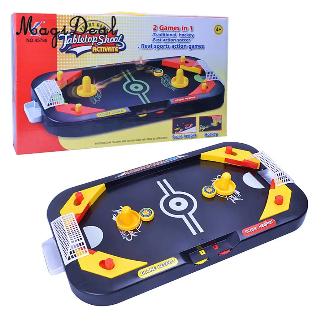 MagiDeal высокое качество 2 в 1 настольная Puck Battle детская игра - Цена: 250,74 руб.
