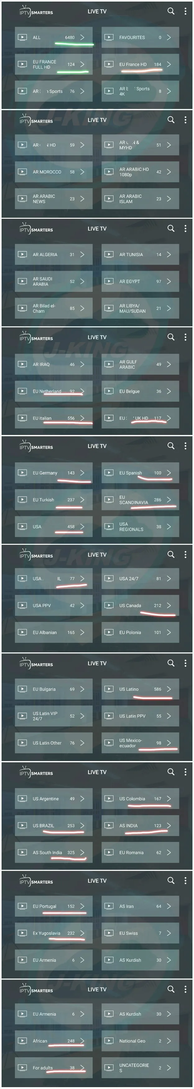 Европа ТВ Арабский ТВ французский ТВ Бельгия ТВ 3000+ live Free VOD Поддержка Android m3u enigma2 mag250 ТВ 3000+ Vod поддержка ed