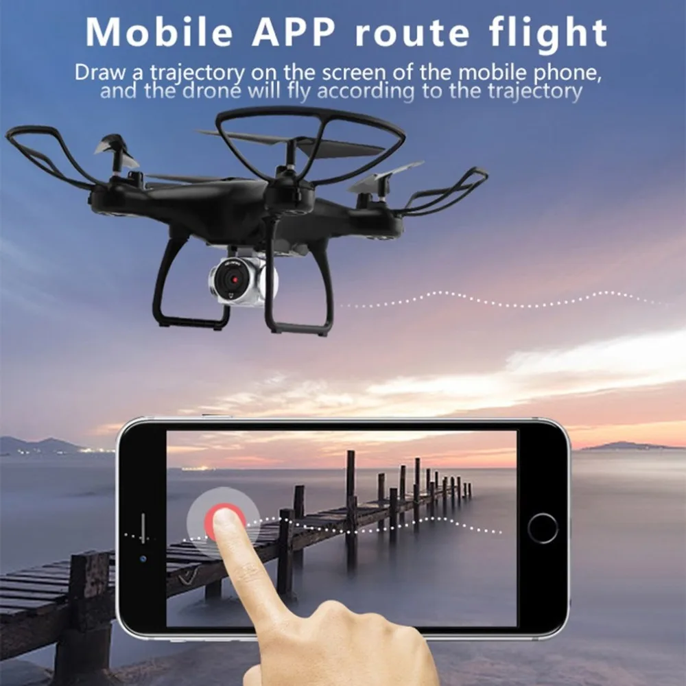 Utoghter 69601 RC Дрон Безголовый режим WiFi FPV с 0.3MP 2.0MP камера H/L скорость удержания высоты