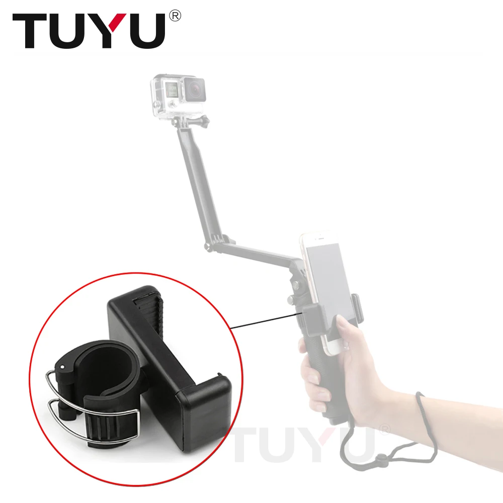 TUYU светильник штатив треножник из подставка для экшн камеры GoPro Hero 9 8 7 6 Insta360 один
