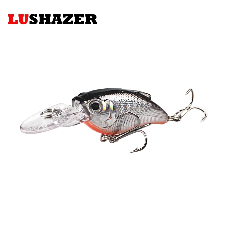LUSHAZER гольян приманка кренкбейт рыболовные приманки жесткая наживка 10 г 75 мм