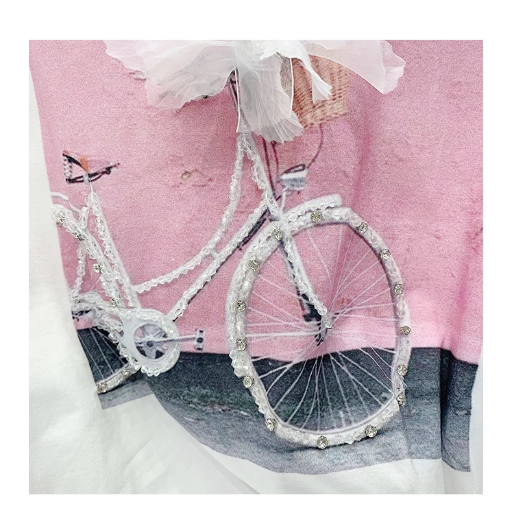 2019 летние Для женщин Повседневное Рубашка с короткими рукавами пуловер круглым