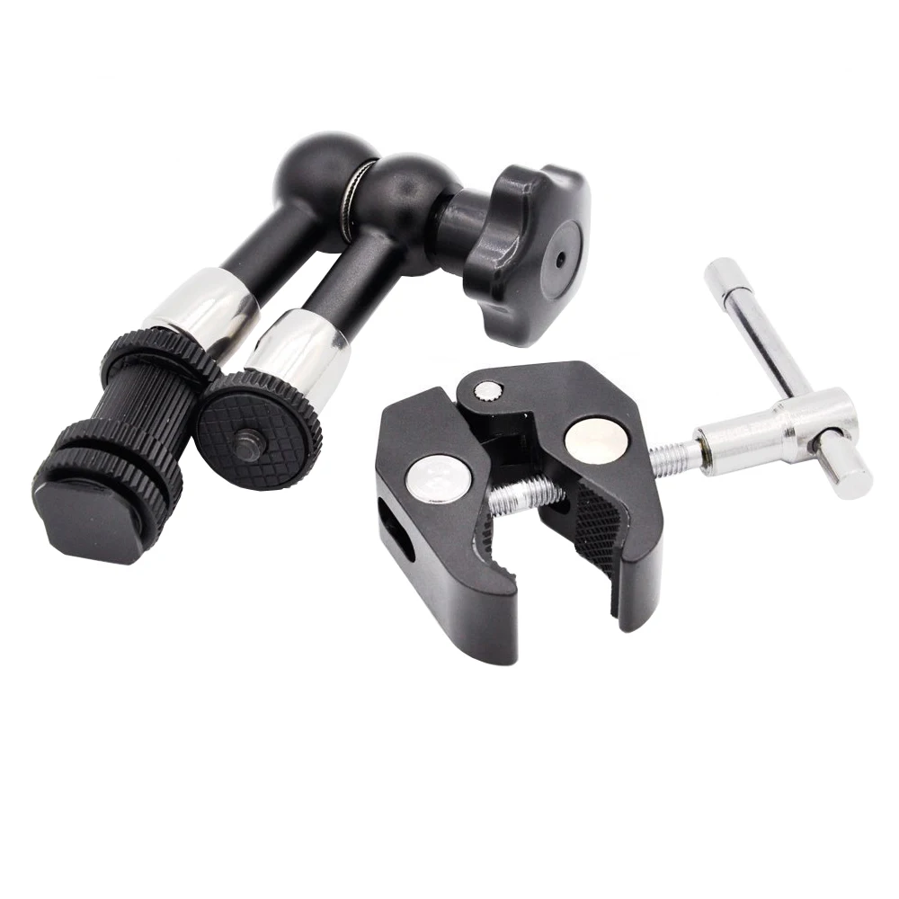 Нержавеющая сталь 7 дюймов Волшебная Рука универсальная рука большой краб зажим