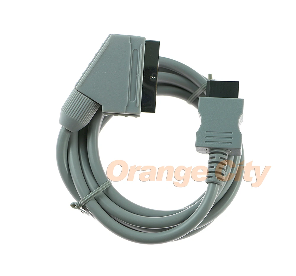 ChengChengDianWan 1 5 м 6 футов ПВХ RGB Scart видео 720p/1080i HD HDTV система AV кабель для Wii Video Game PAL