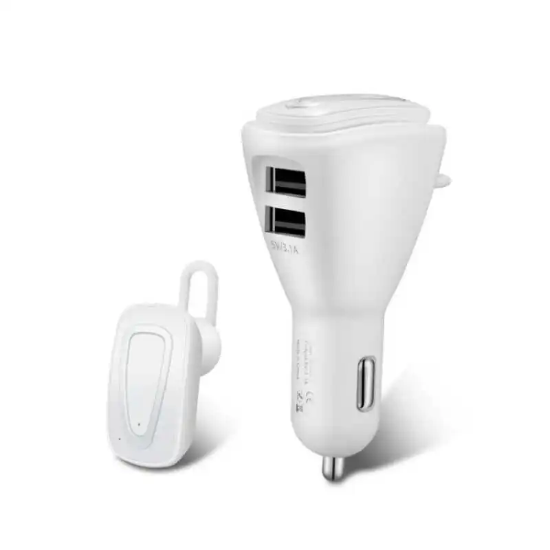 KDK07 мини Беспроводной Bluetooth гарнитура бас стерео Dual USB Интерфейс автомобиля