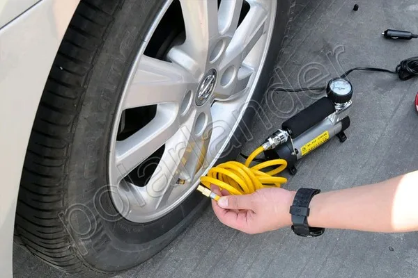 free shipping Car Air Compressor car inflator Portable Super Flow pump 100PSI Auto Tire Inflator / | Автомобили и мотоциклы