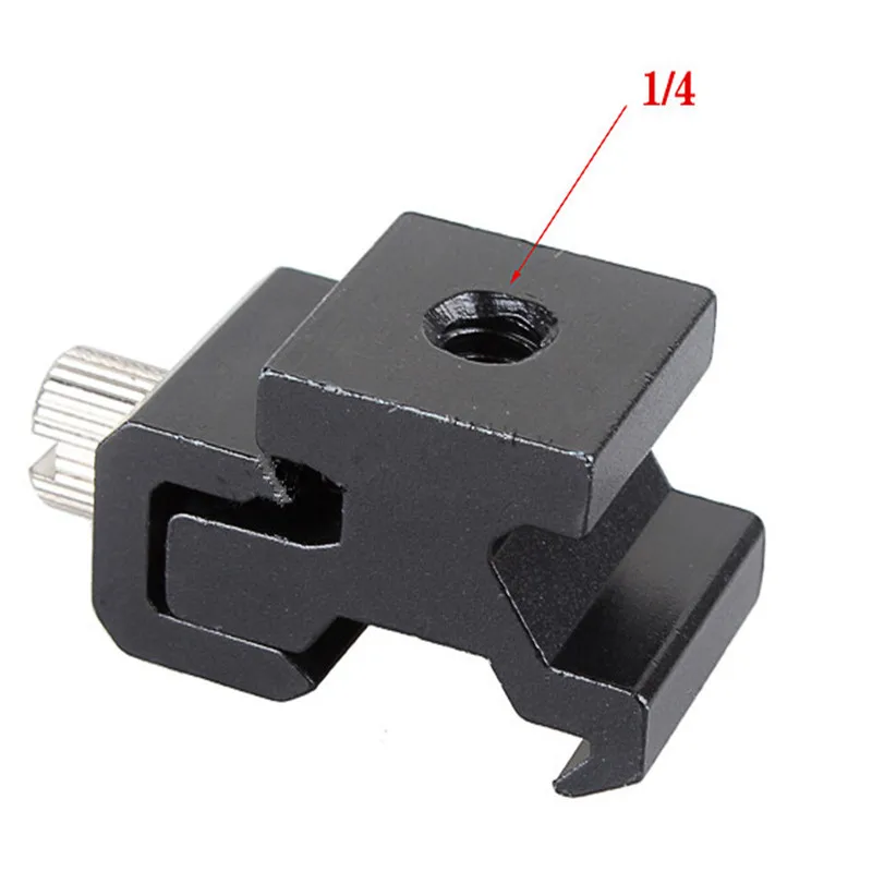 Регулируемое металлическое Крепление для вспышки камеры адаптер горячего