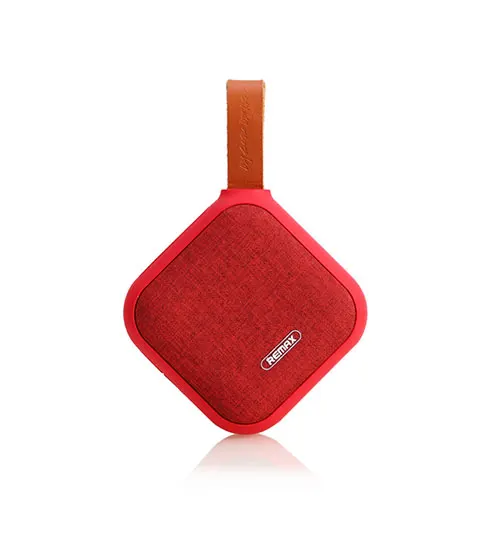 Портативный Bluetooth-динамик REMAX RB-M15 Bluetooth-колонка из ткани и кожи класс