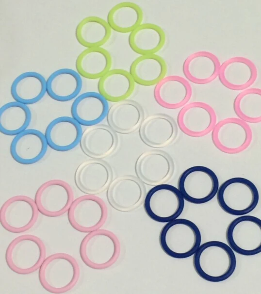 100 шт./лот Силиконовое кольцо переходник Mam/пустышка 21 мм * 4 цвета выбор пищевой
