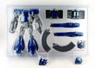 Огромный Дракон трансформация Lost Planet Powered-suit mft mini G1 MF34 MF-34 Omega Supreme figure toy - Цвет: Белый
