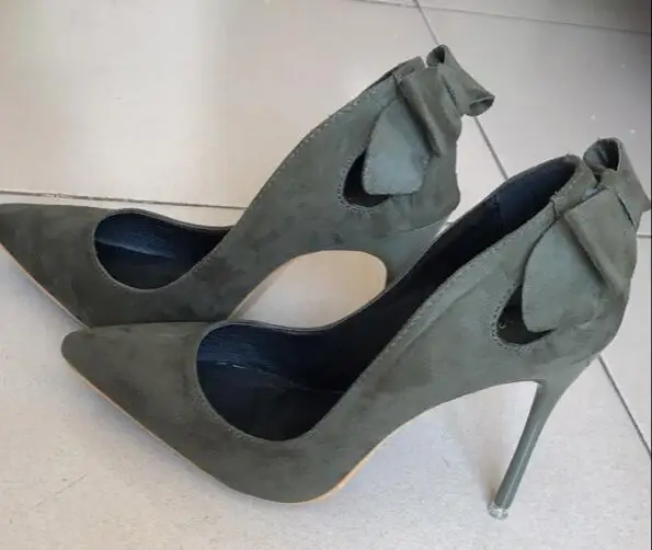 Новинка 2017 года сезон весна осень пикантные модные тонкие замшевые туфли с