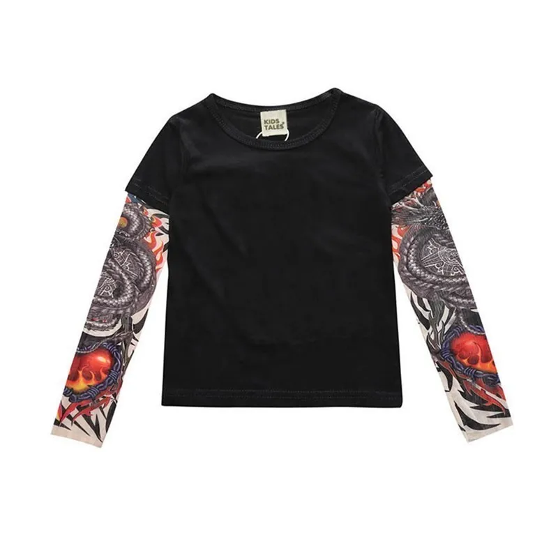 Tatoo/Летняя одежда Новая детская с длинными рукавами|Футболки для мальчиков| |