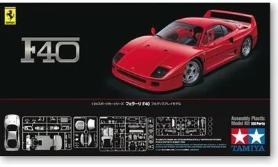 Tamiya 24295 1/24 F40 масштаб сборка модель автомобиля строительные комплекты oh RC