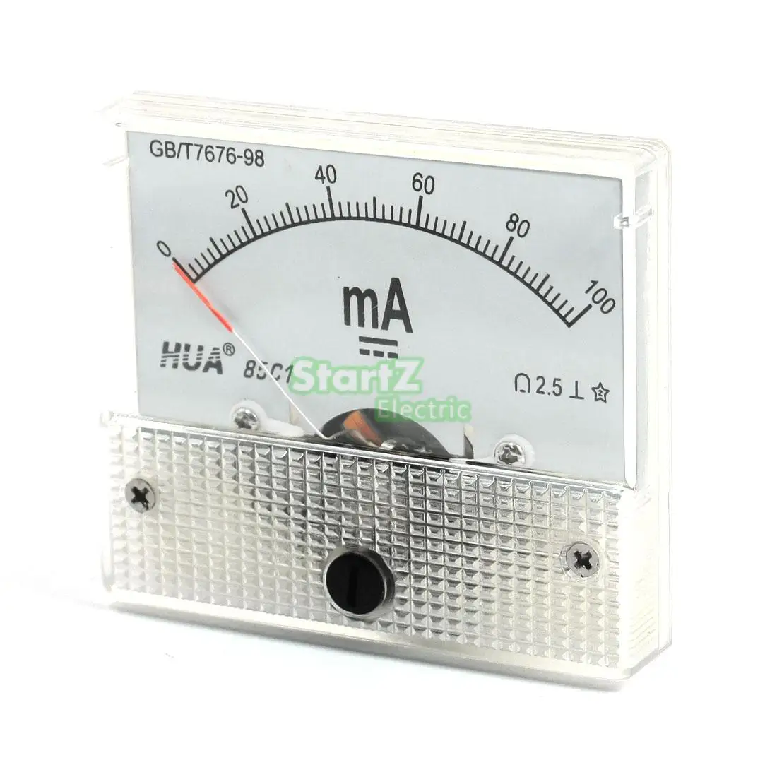 

DC Analog Meter Panel 100mA AMP Current Ammeters 85C1 0-100mA Gauge