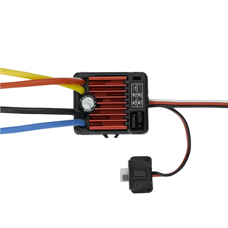 Hobbywing QuicRun WP 1060 матовый 30120200 ESC 60A 2 3S LiPo водонепроницаемый для RC 1/10 Touring Cars Buggies Trucks