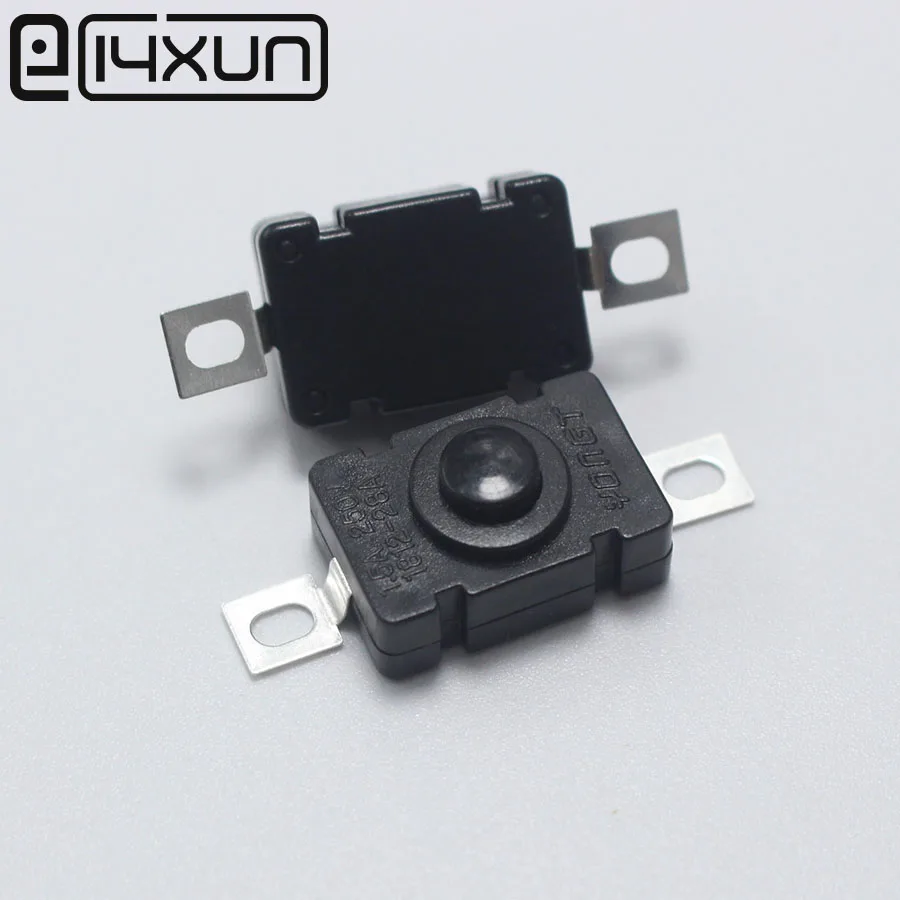 Бесплатная доставка 10 шт. сенсорный фонарик самозамок SPST кнопочный