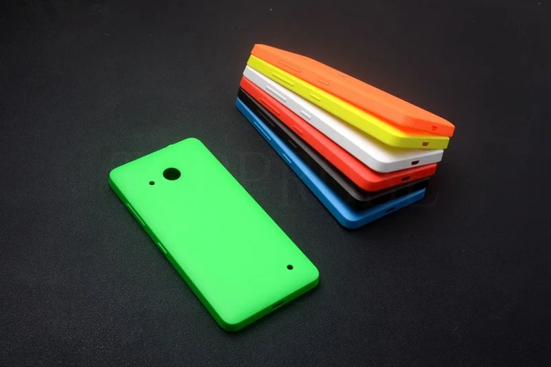 Задняя крышка батарейного отсека для microsoft lumia 550 задняя крышка для nokia 550 задняя крышка чехол+ 1 пленка для экрана