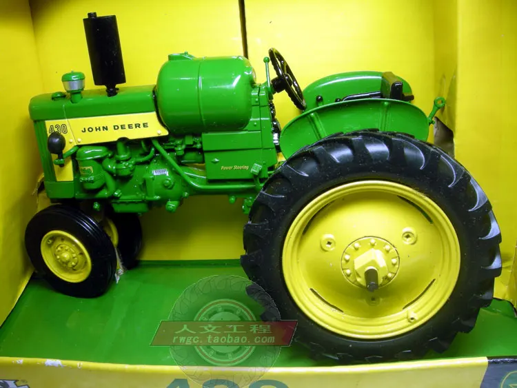 

KNL HOBBY J Deere 430 gas tractor agricultural vehicle simulation alloy model ERTL 1:16