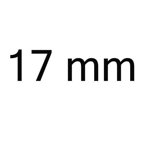 17mm Трещоточный торцевой ключ 6 мм 7 мм 8 мм 9 мм 10 мм 11 мм 12 мм 13 мм 14 мм 15 мм 16 мм 17 мм 18 мм 19 мм 20 мм 21 мм 22 мм 23 мм 24 мм l-образный гаечный ключ - Цвет: 17mm