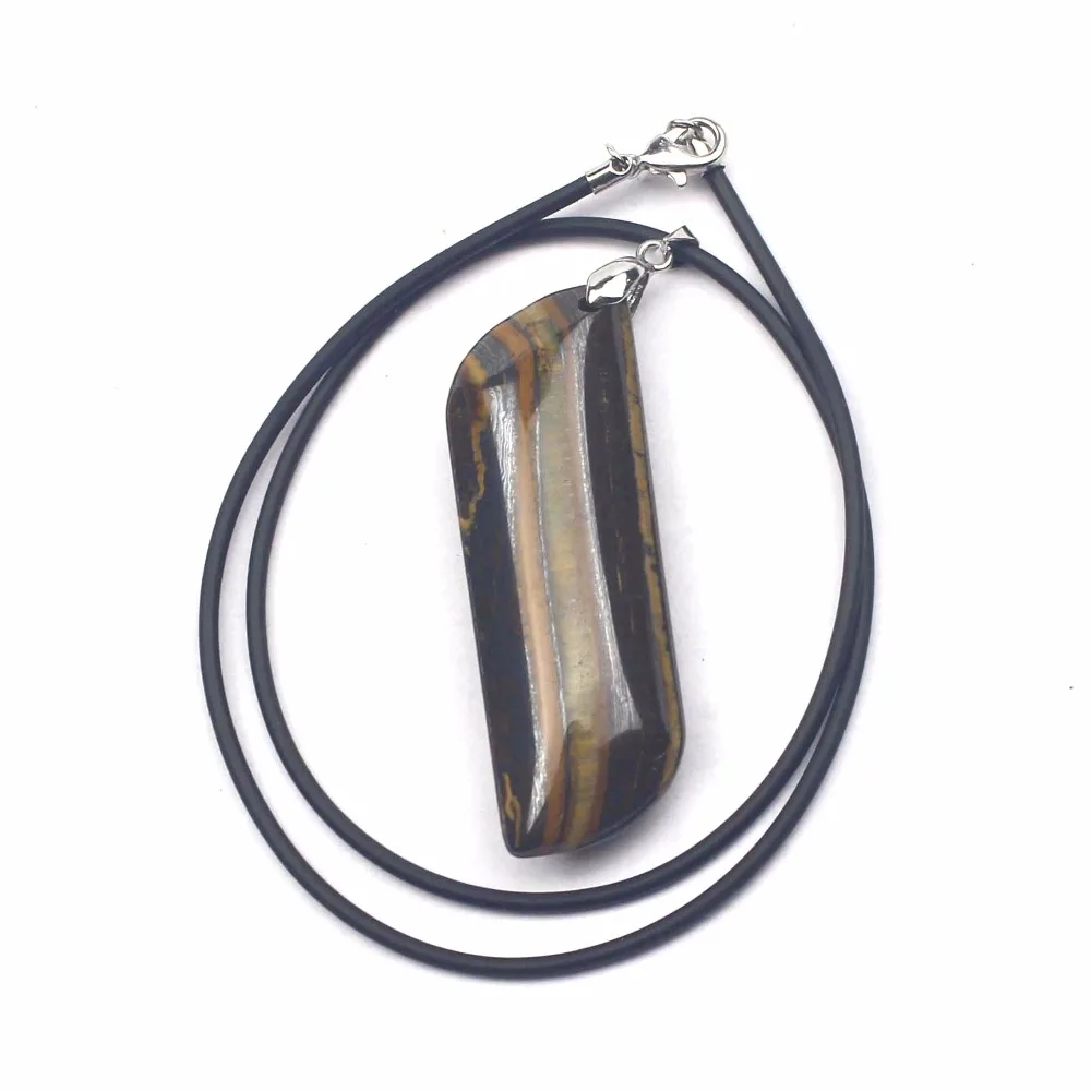iron tiger eye stone pendant natural gemstone beads trendy jewelry for man wholesale ! | Украшения и аксессуары